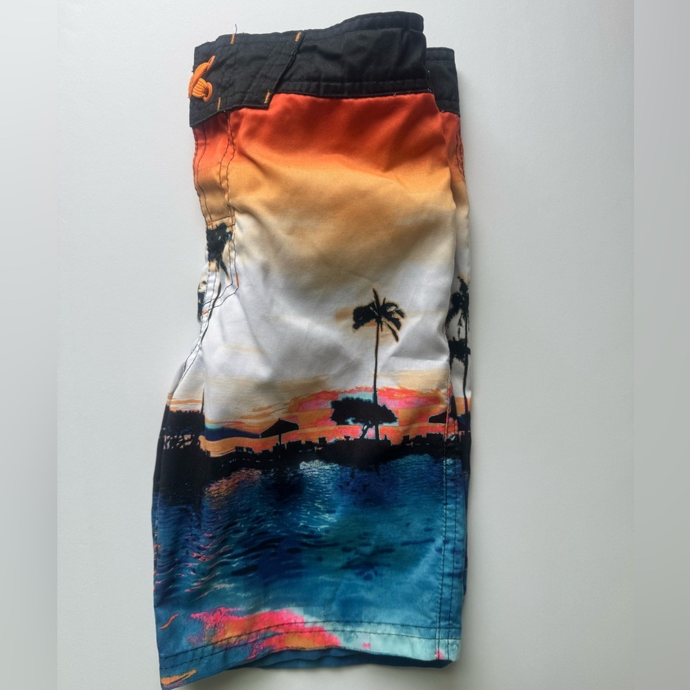 ART CLASS BOYS' SWIM SURF Beach UPF 50+ SUN PROTECTION SHORTS swim trunks size 8 - Picture 3 of 4